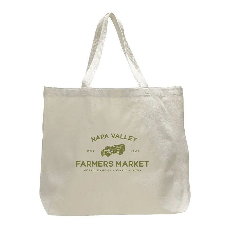 12 Oz. Carry All Canvas Natural Tote Customized with your Brand or Logo