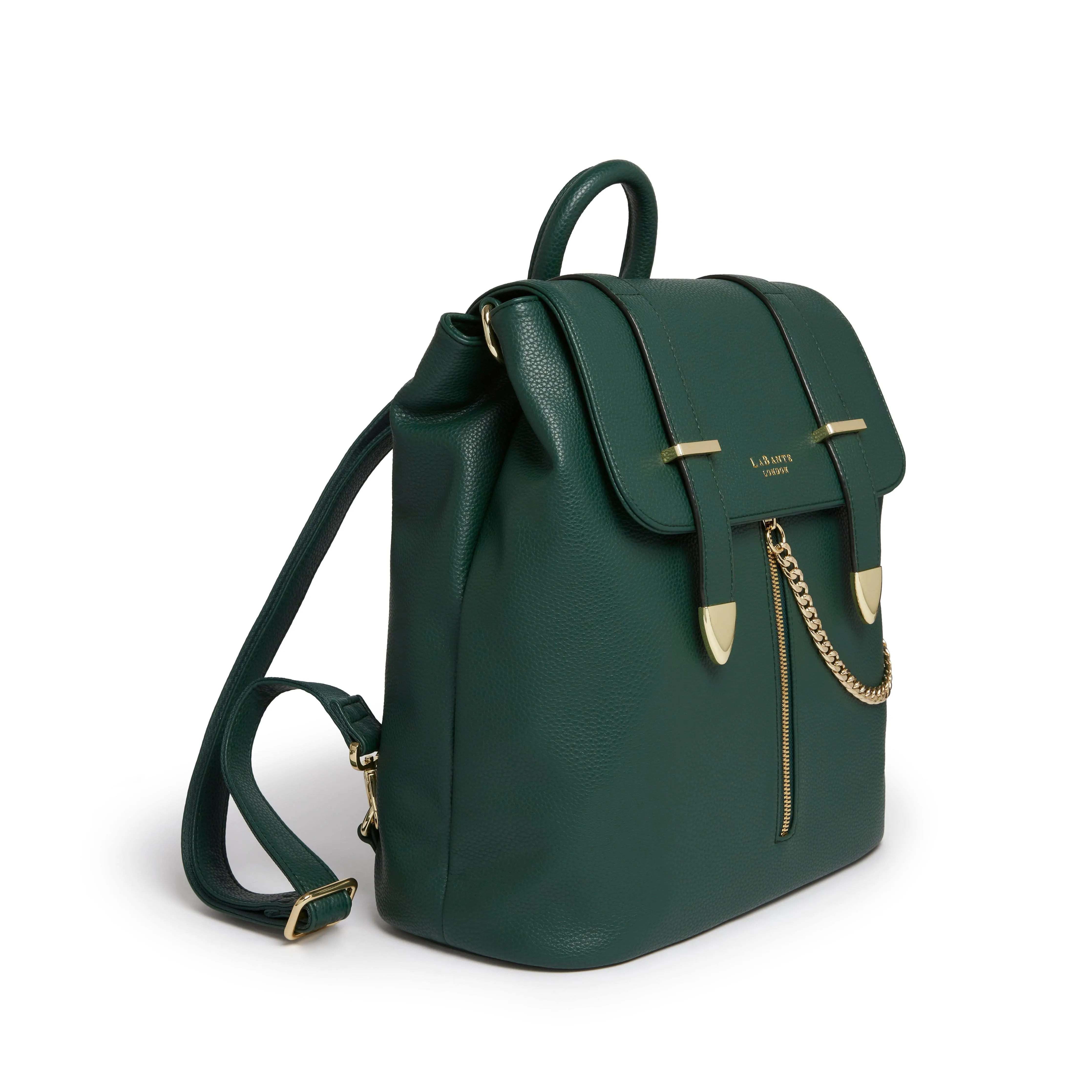 Agnes Vegan Leather Backpack | Green