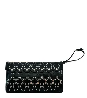 Alaia Studded Leather Clutch Bag