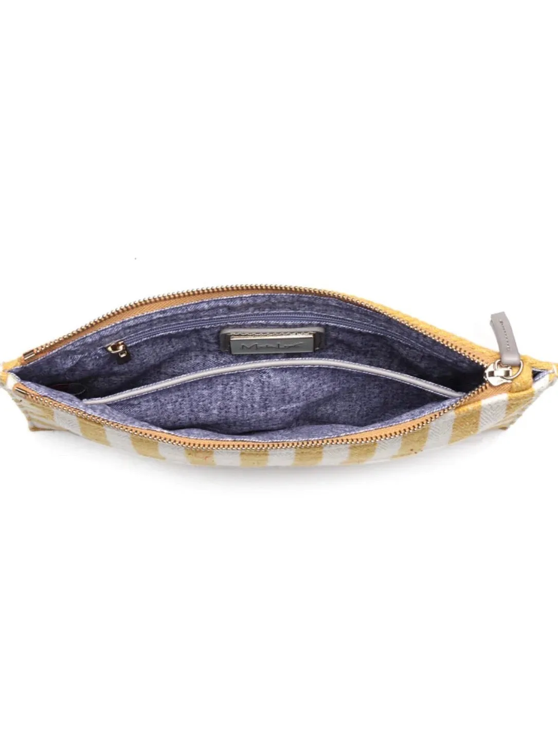 Amalfi Striped Clutch