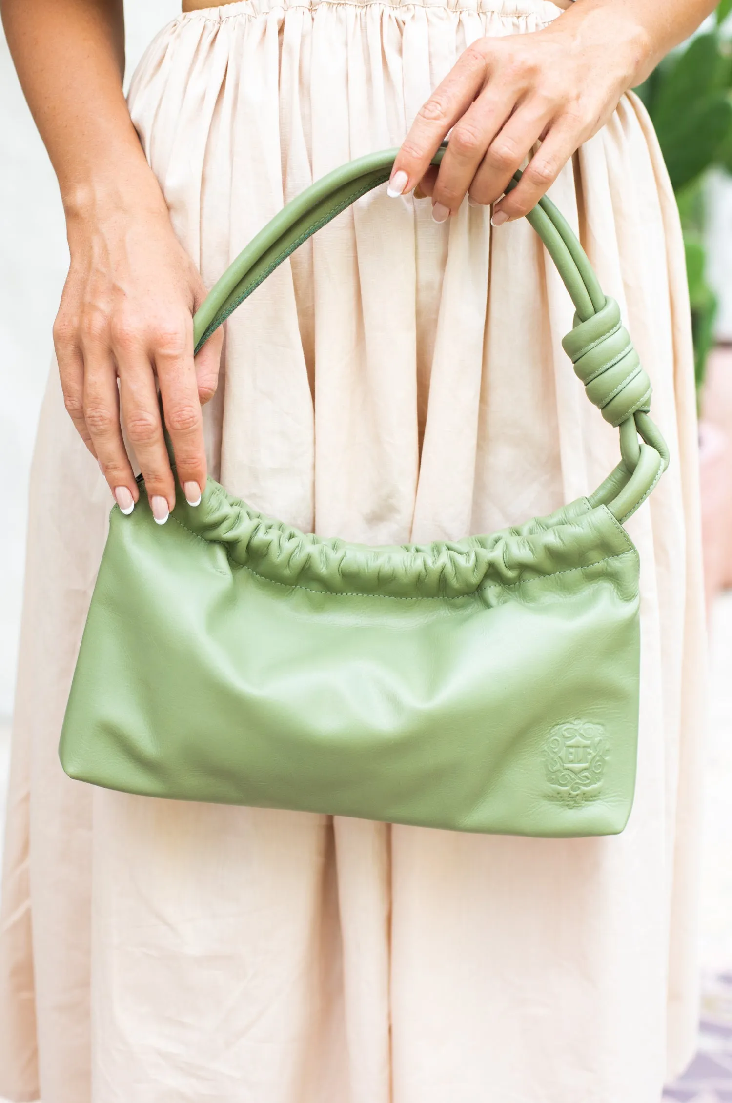 Anastasia Ruched Mini Bag