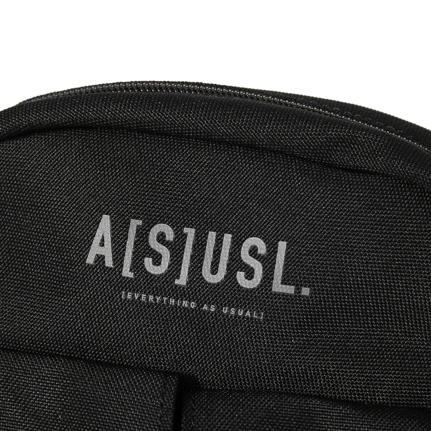 A[S]USL ASUSL LOGO MULTI POCKET SHOULDER BAG-BLACK