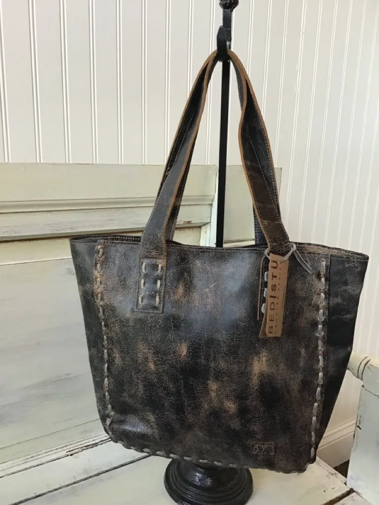 Bed Stu Stevie Black Lux Tote PUrse