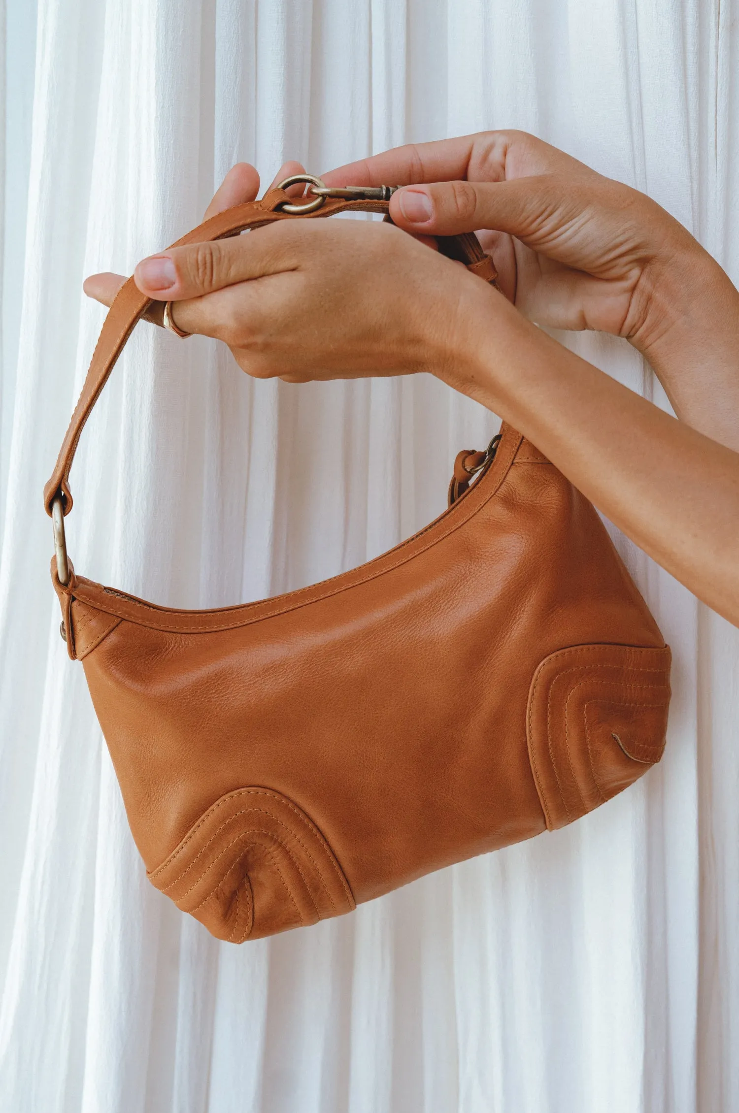 Belissima Mini Leather Shoulder Bag