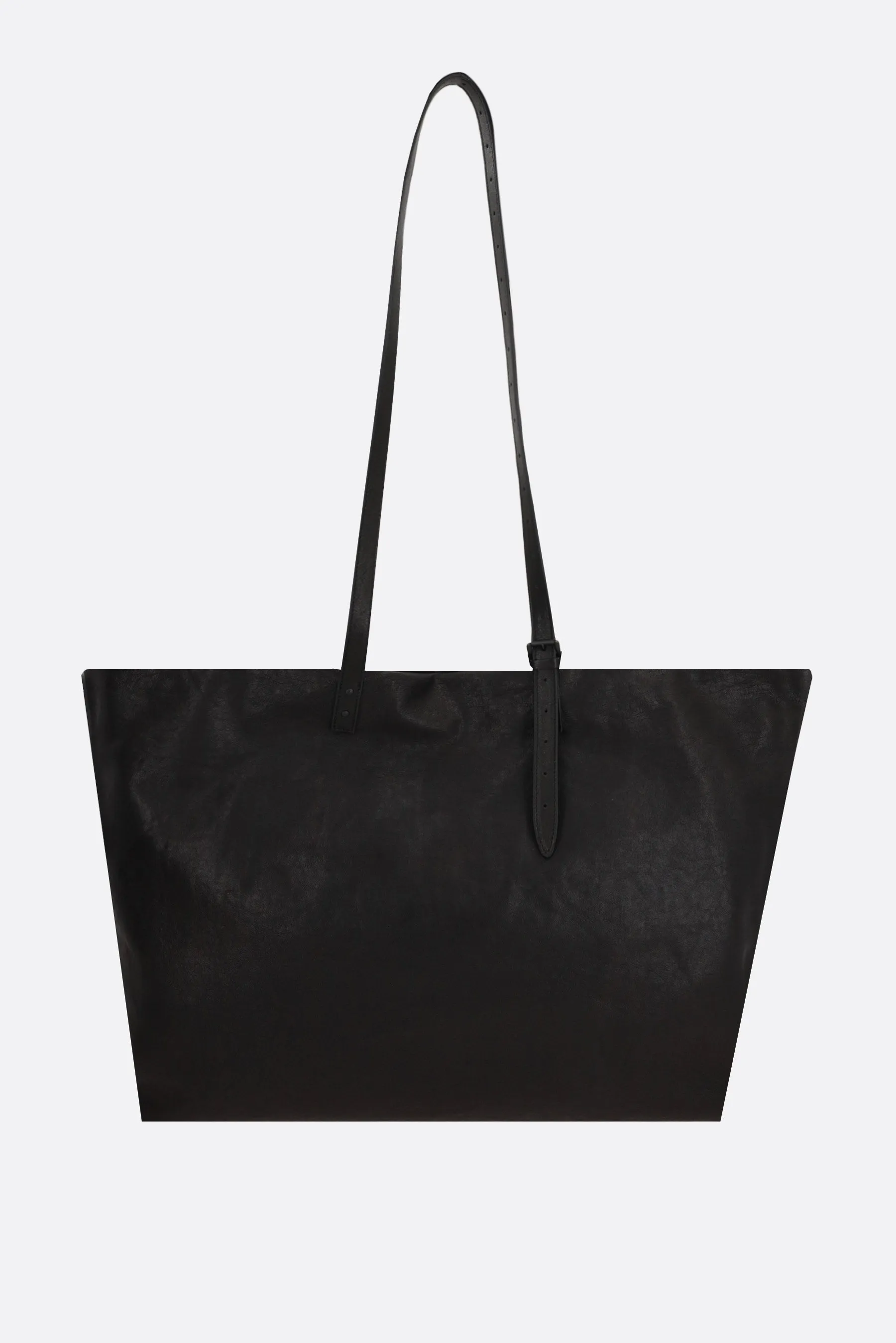 Bes grainy leather tote bag