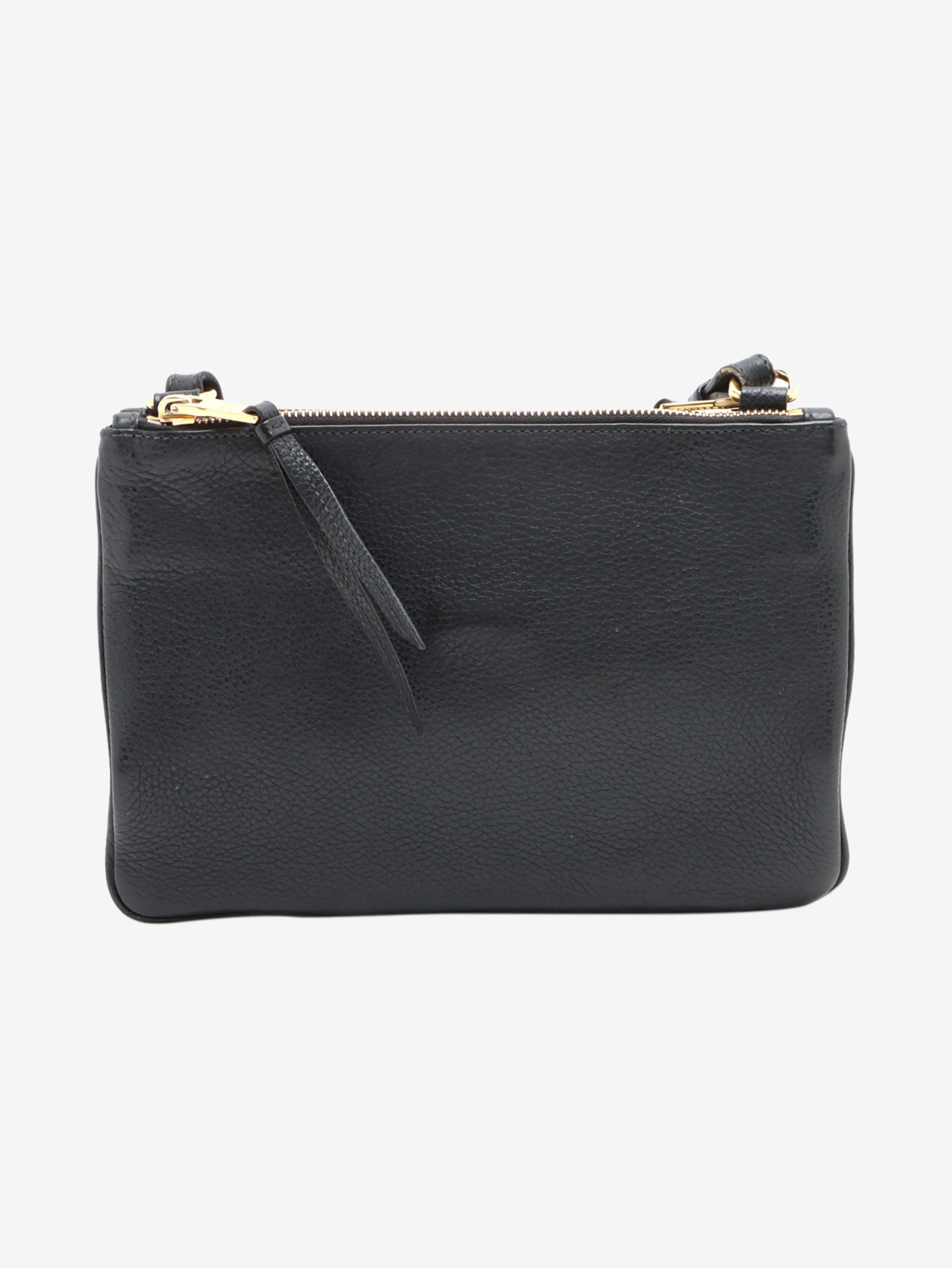 Black Vitello Phenix shoulder bag