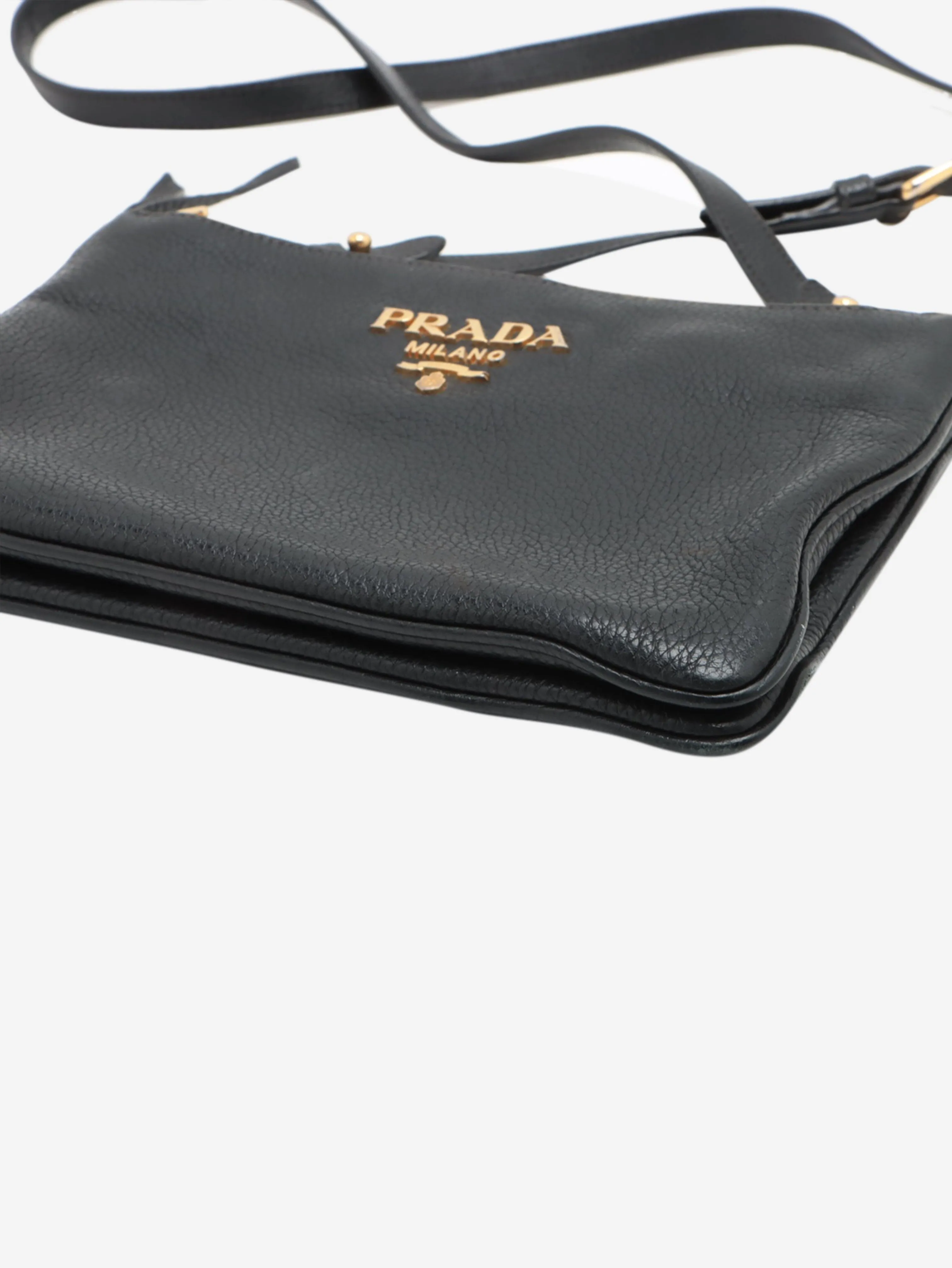 Black Vitello Phenix shoulder bag