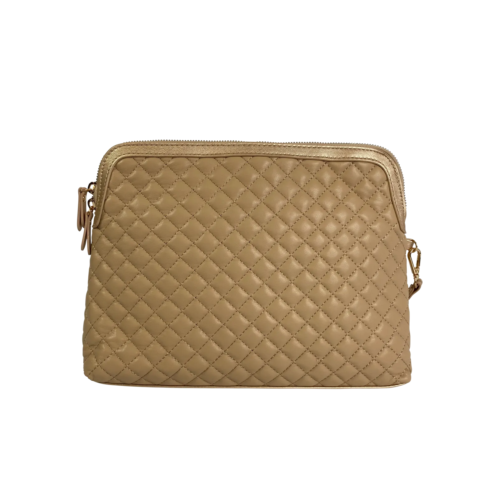 Carryall Pouch - Nude & Gold