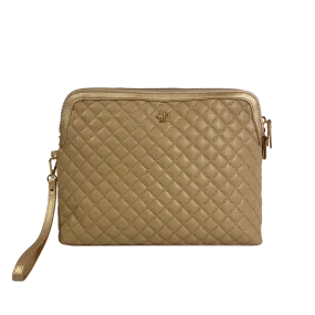 Carryall Pouch - Nude & Gold