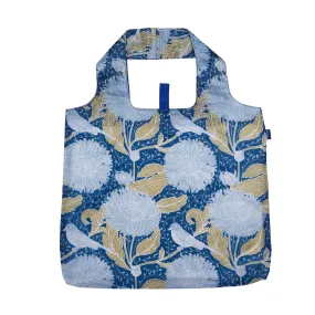 Chrysanthemum blu Reusable Shopping Bag