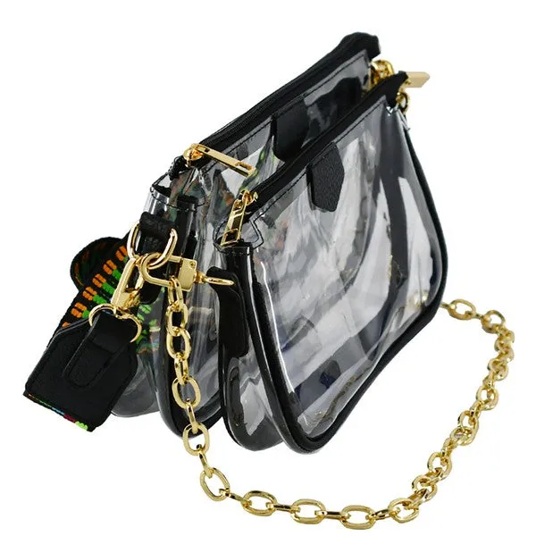 Clear Entrance Crossbody