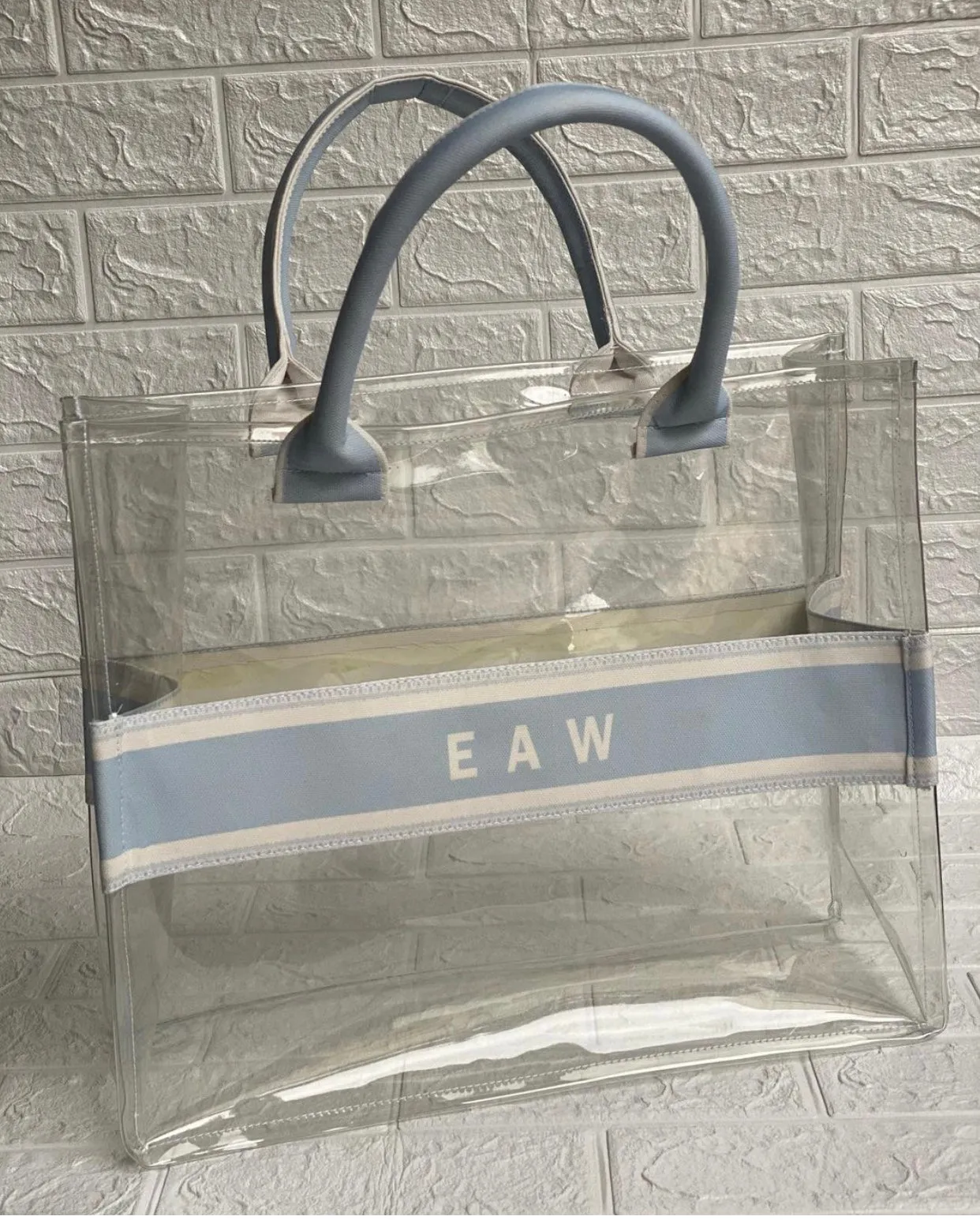 Clear Handbag Stripes