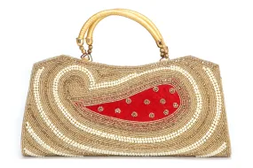 Designer Wedding Small Batwa Clutch