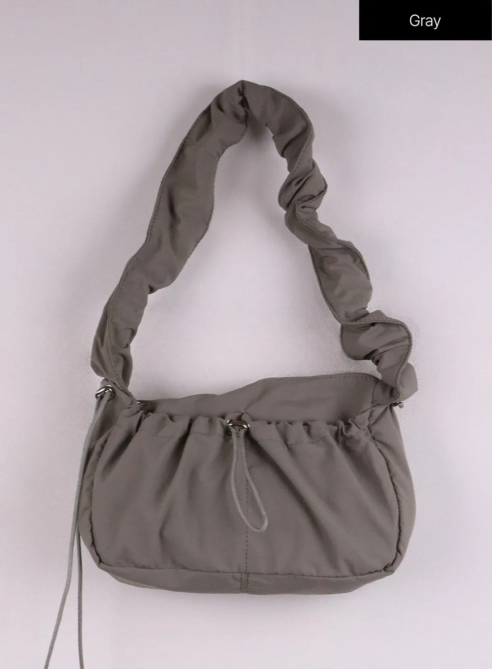 Drawstring Padded Shoulder Bag CJ429