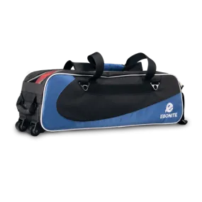 Ebonite Triple Tote Bowling Bag Blue