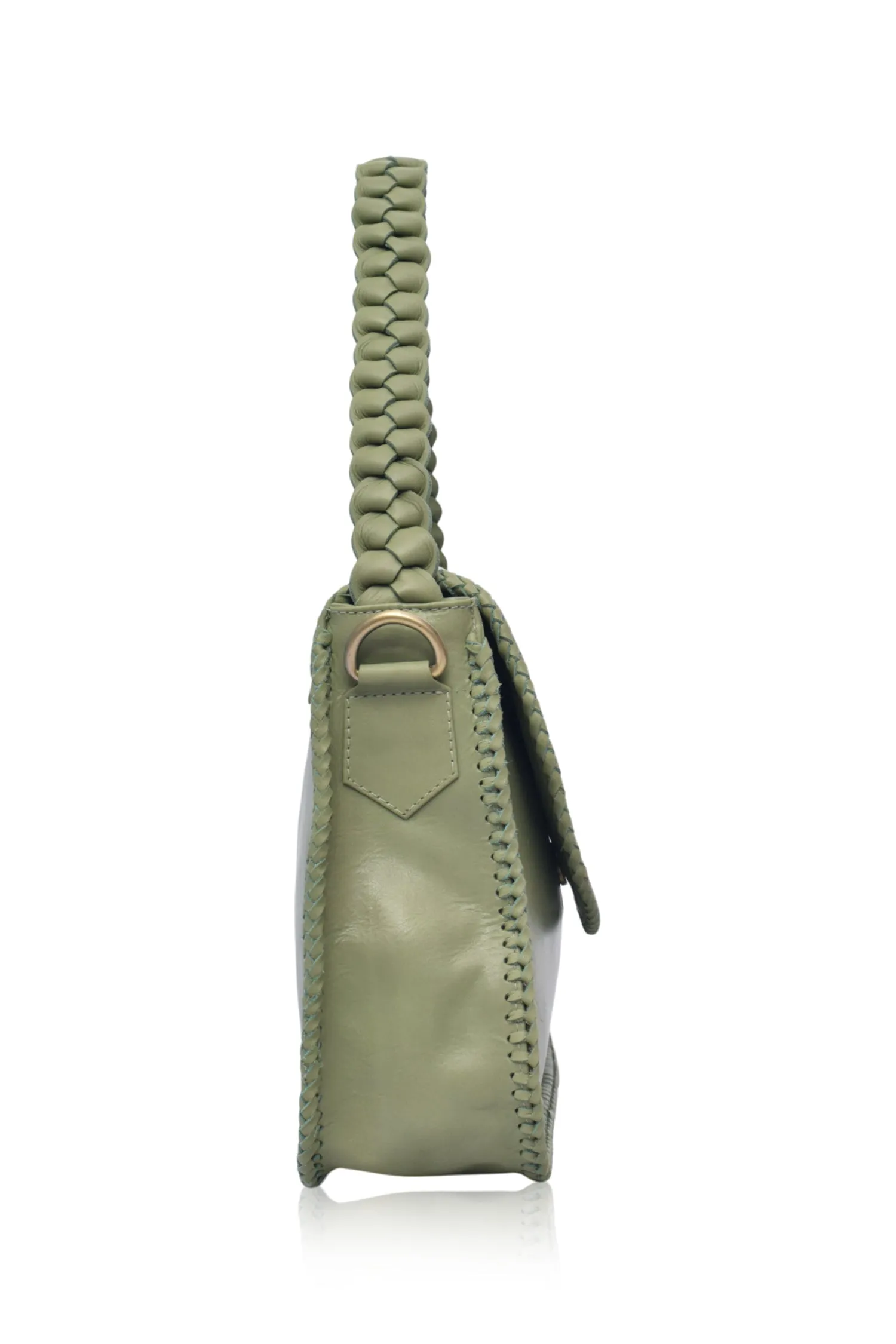 Erie Leather Shoulder Bag