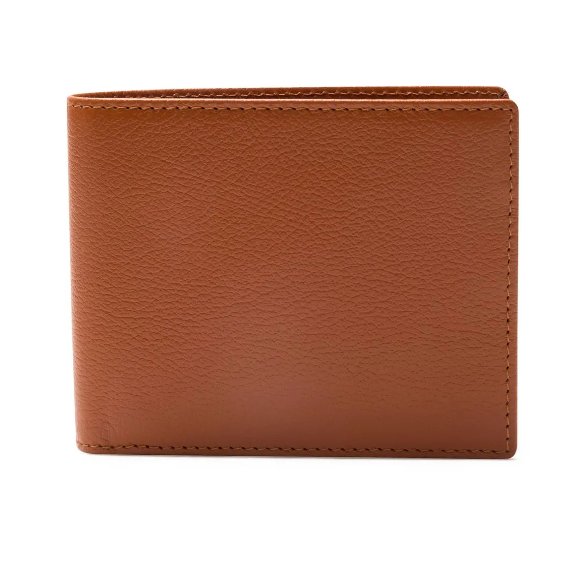 Ettinger Tan Capra Leather 6 C/C Billfold Wallet