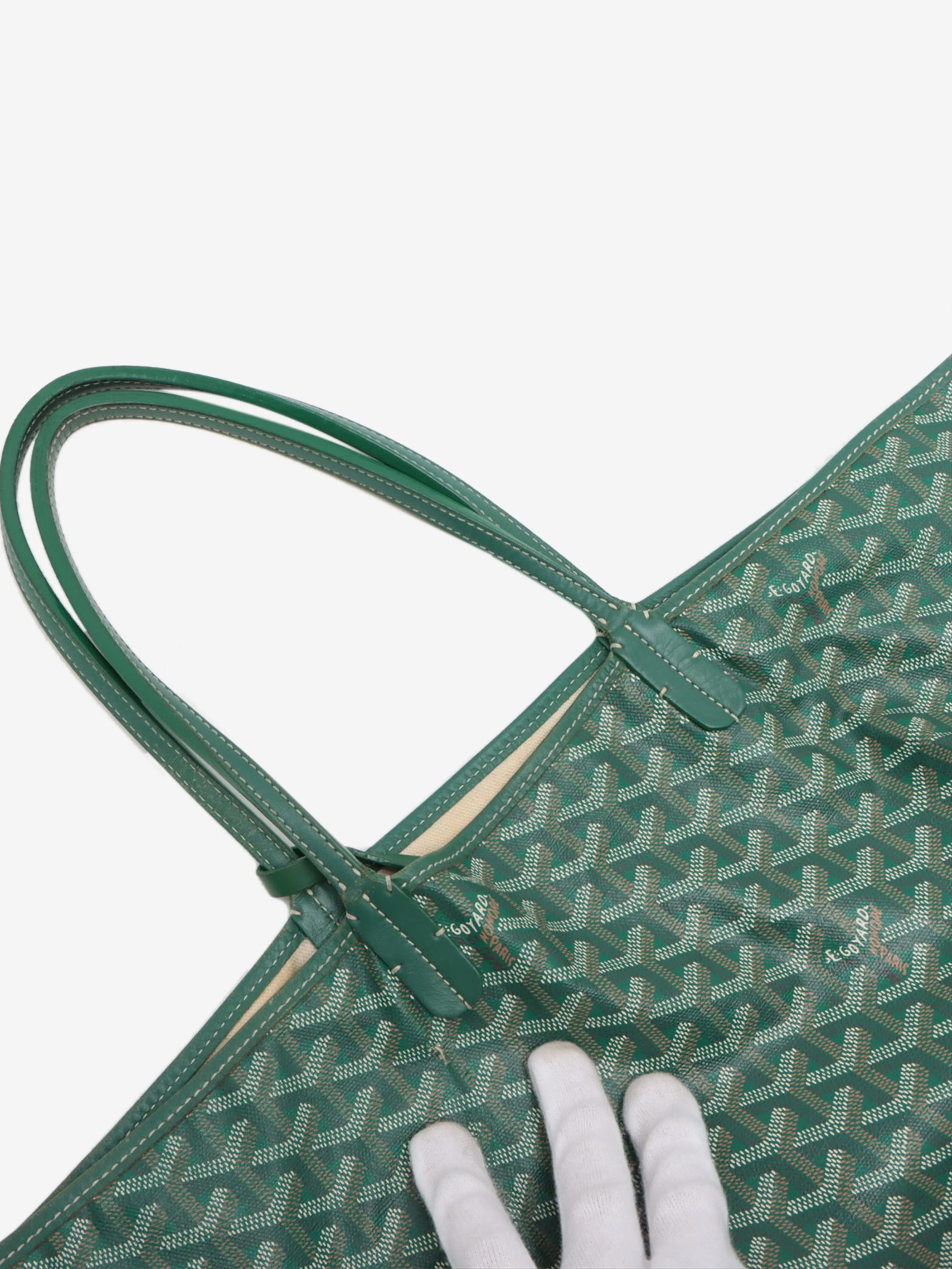 Green Saint Louis PM tote bag