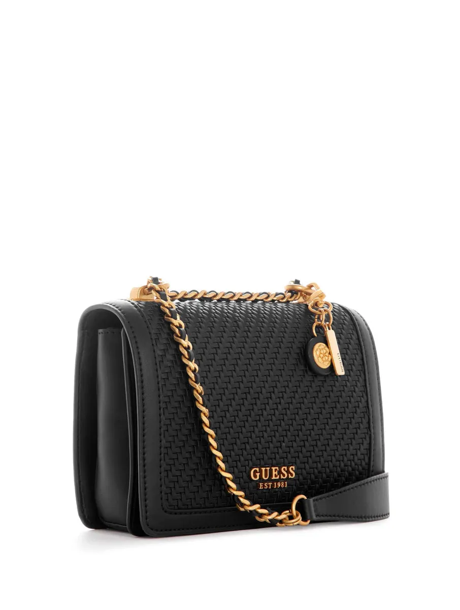 GUESS Abey Convertible Crossbody Flap Bag