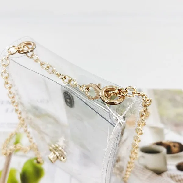 HOLD MY PHONE CLEAR CROSSBODY PURSE [ONLINE EXCLUSIVE]