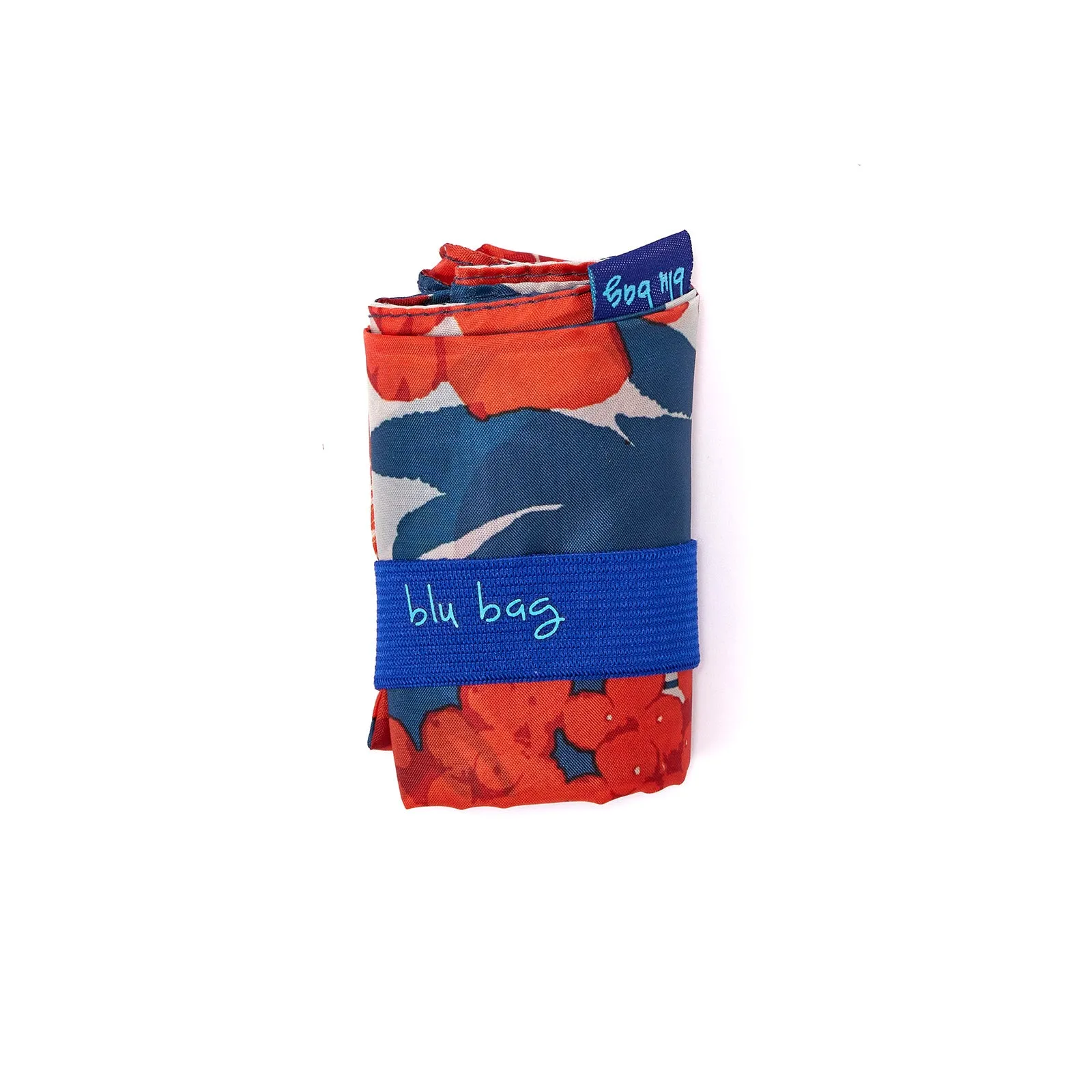 Icelandic Poppies Blu Bag Reusable Shopping Bag - Machine Washable