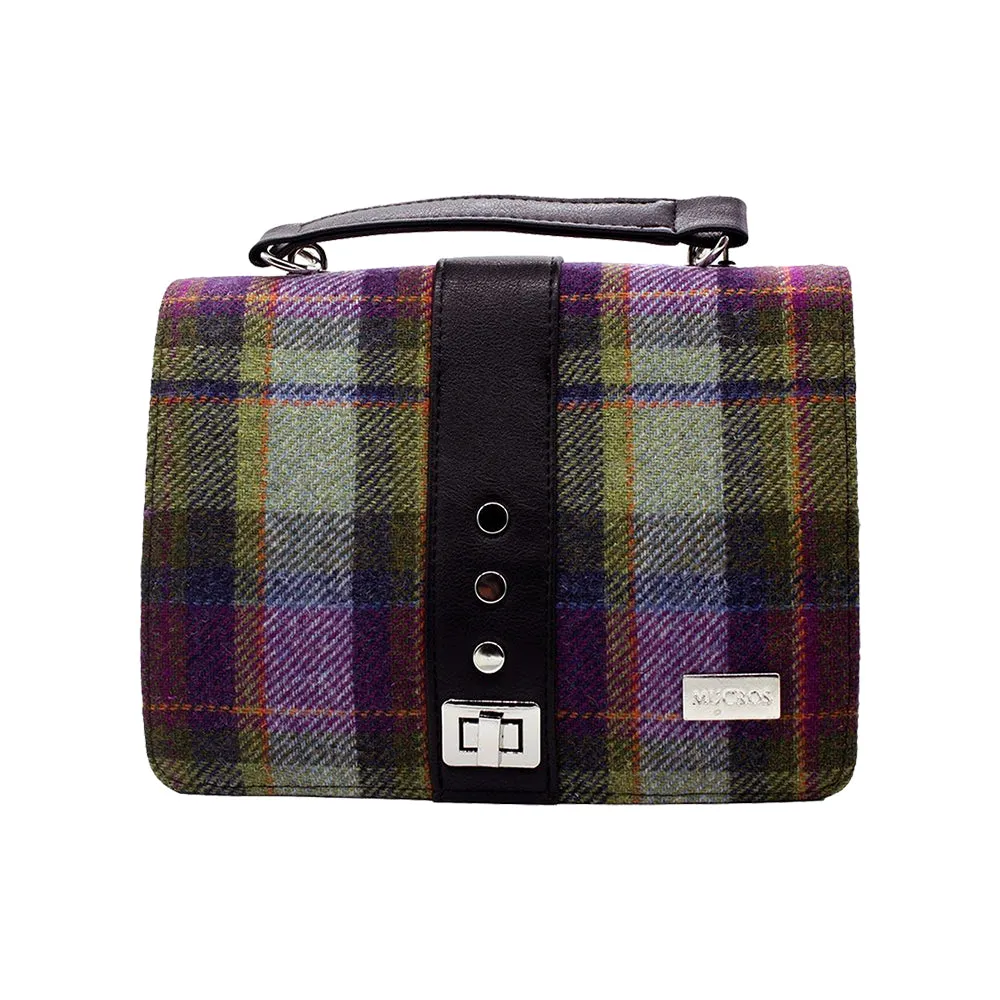 Irish Tweed and Leather Fiona Clutch Bag