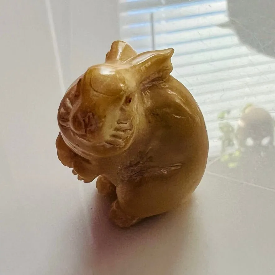 Japanese Netsuke Rabbit