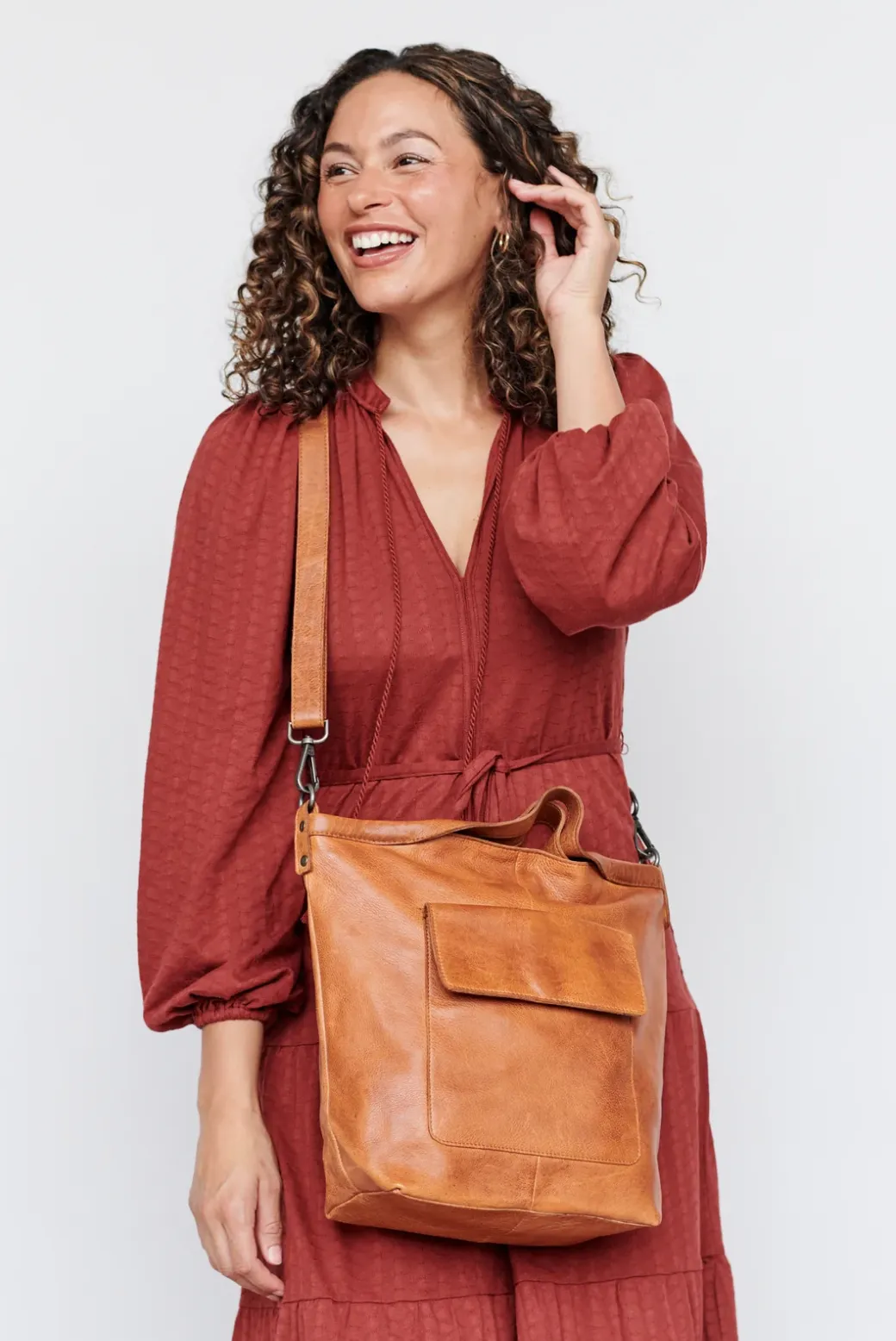 Latico leather purse, Bianca crossbody/tote