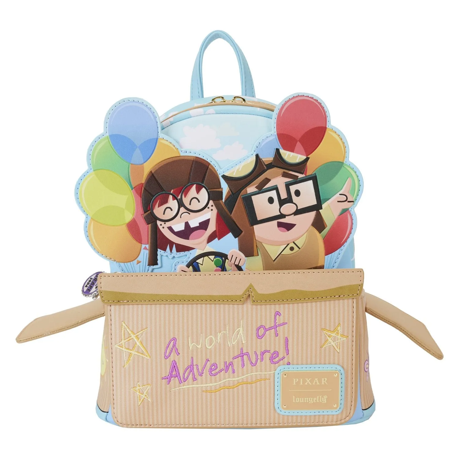 Loungefly Pixar Up 15th Anniversary Spirit of Adventure Mini Backpack - Preorder