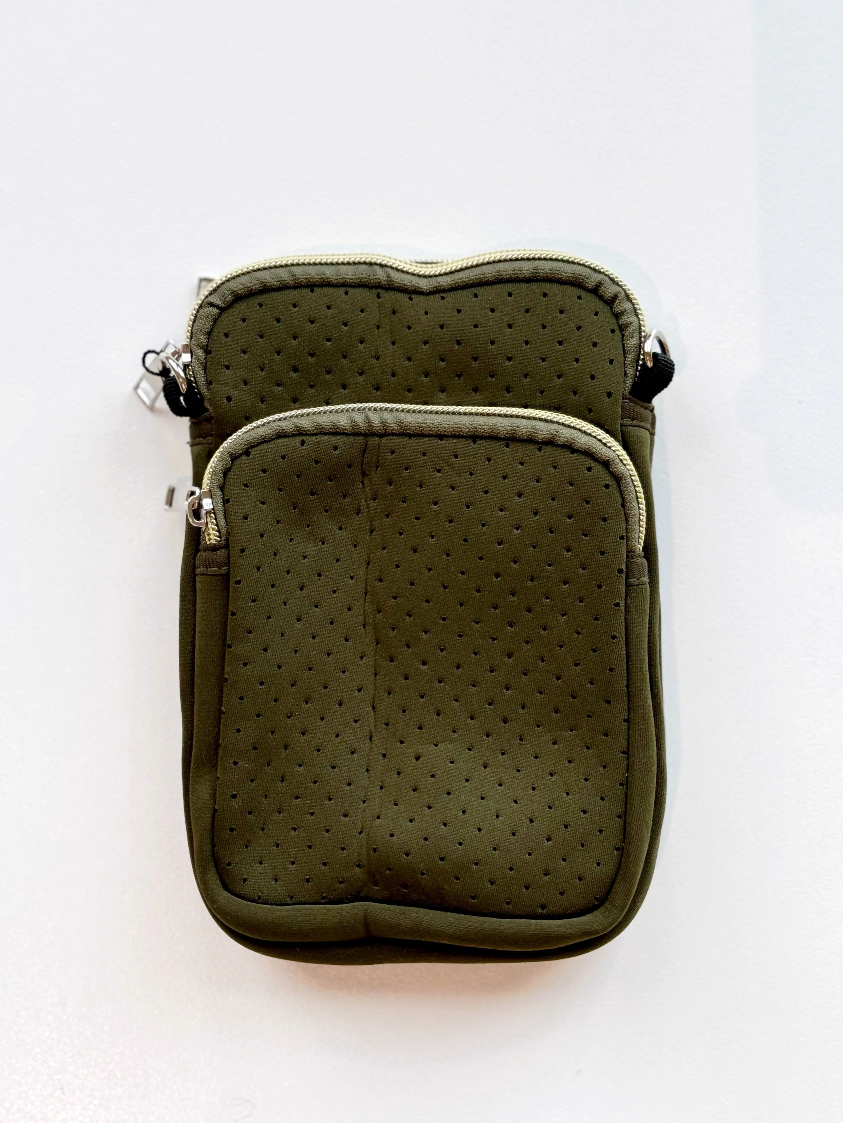 Lulu Phone Pouch - Olive Green