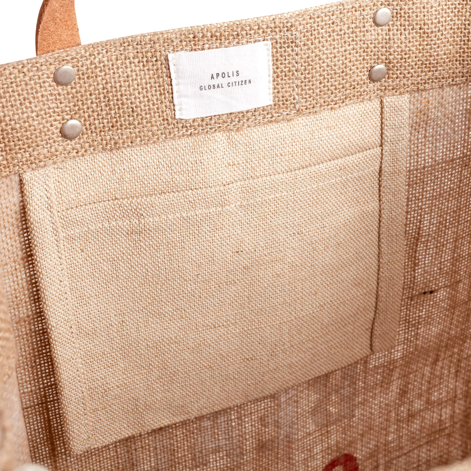 Market Bag in Natural for Clare V. “Merci Beau Coup”