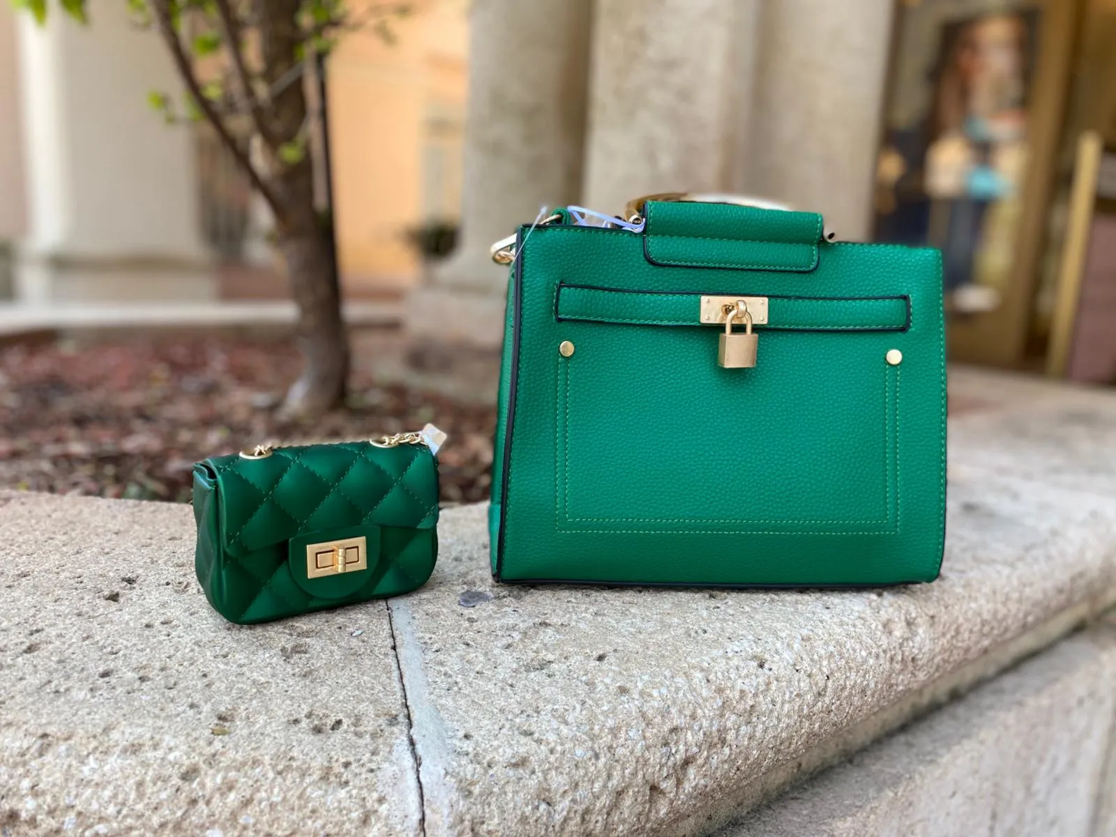 Medi Green Purse