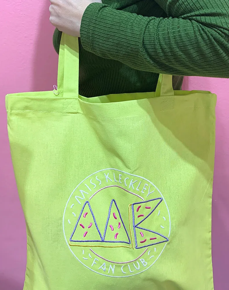 MK FAN CLUB PISTACHIO TOTE BAG