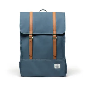 Mochila Herschel Survey Blue Mirage/White Stitch