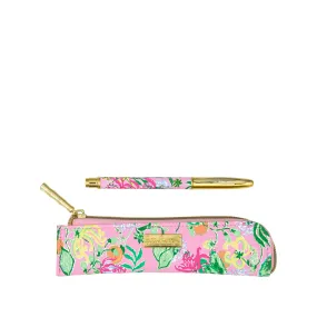 Pen with Pouch by Lilly Pulitzer - Via Amore Spritzer