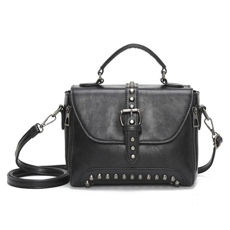 Pinned Leather Handbags