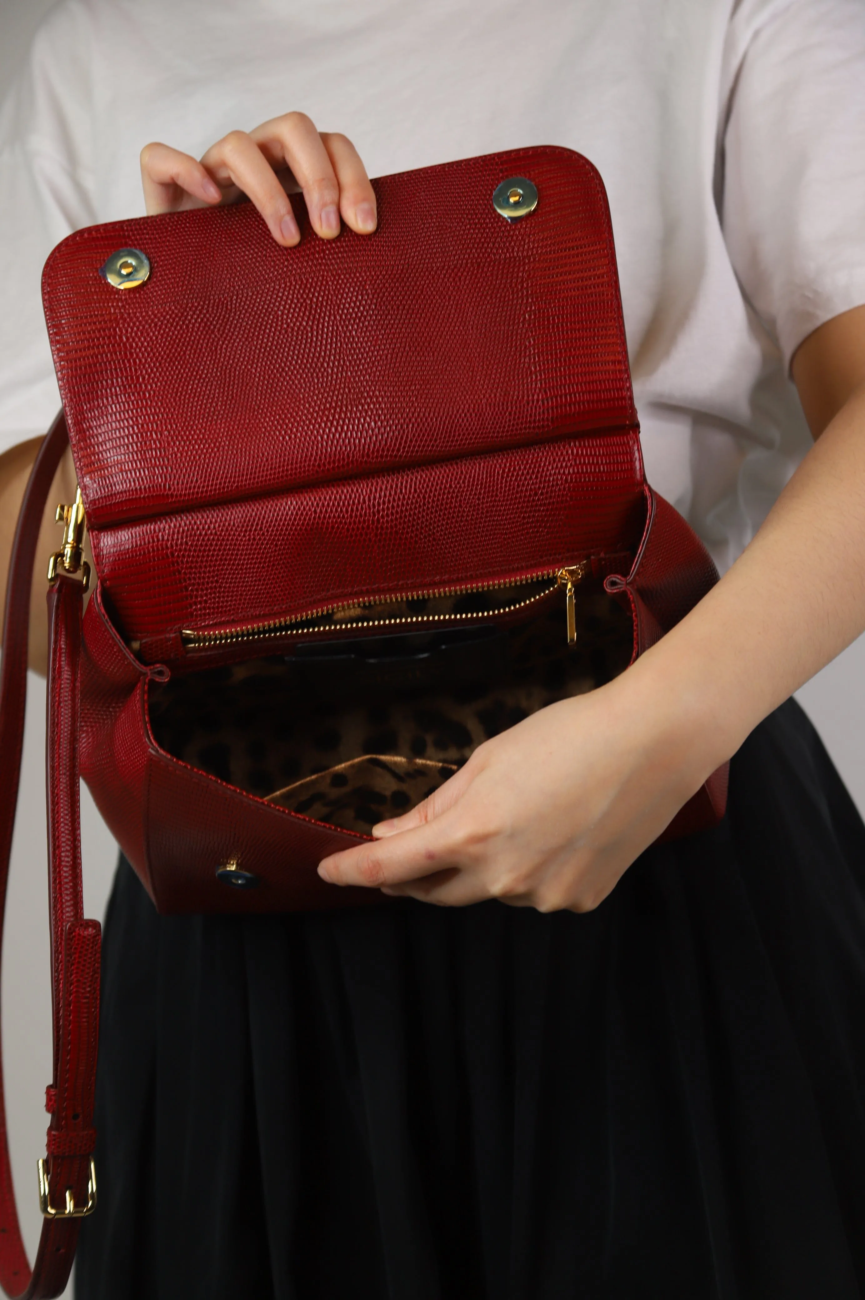 Red Sicily bag