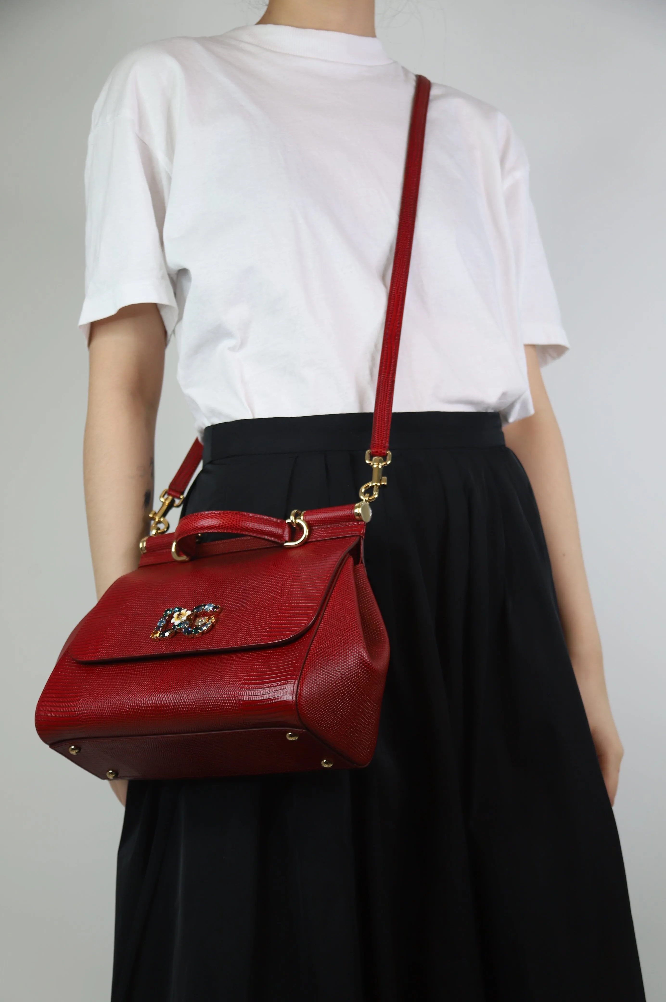 Red Sicily bag