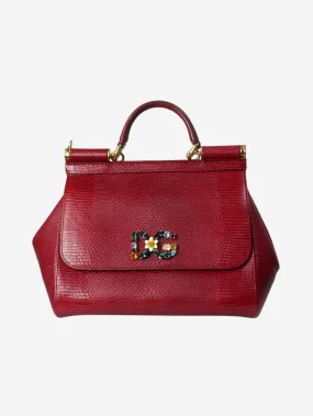 Red Sicily bag