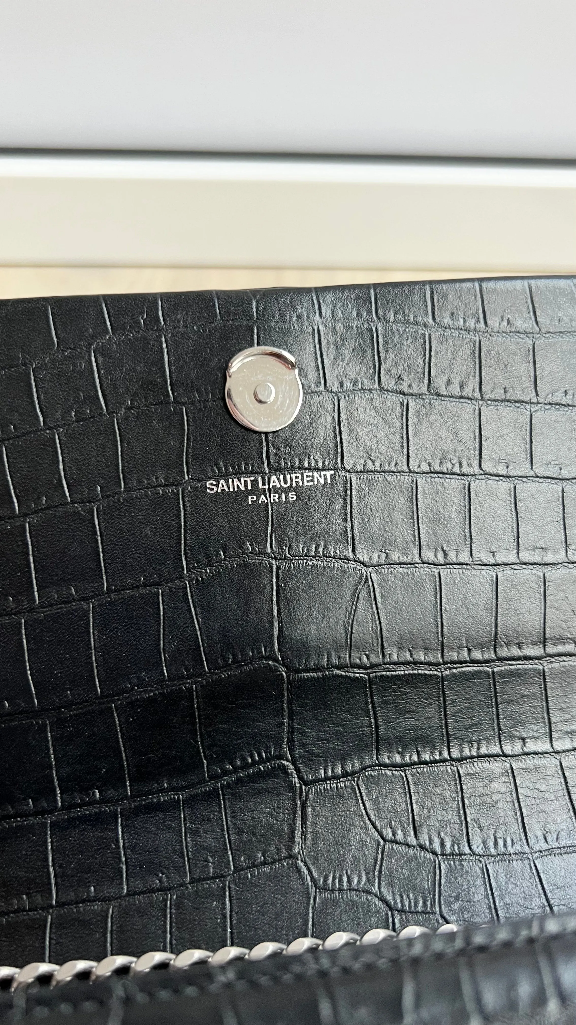 Saint Laurent Kate Tassel Clutch Bag