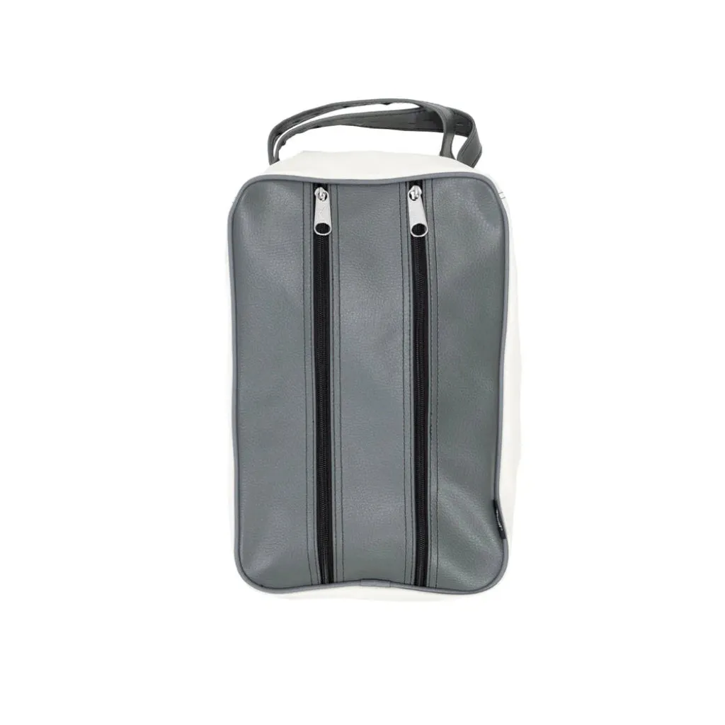 Shoe Bag - Grey/White