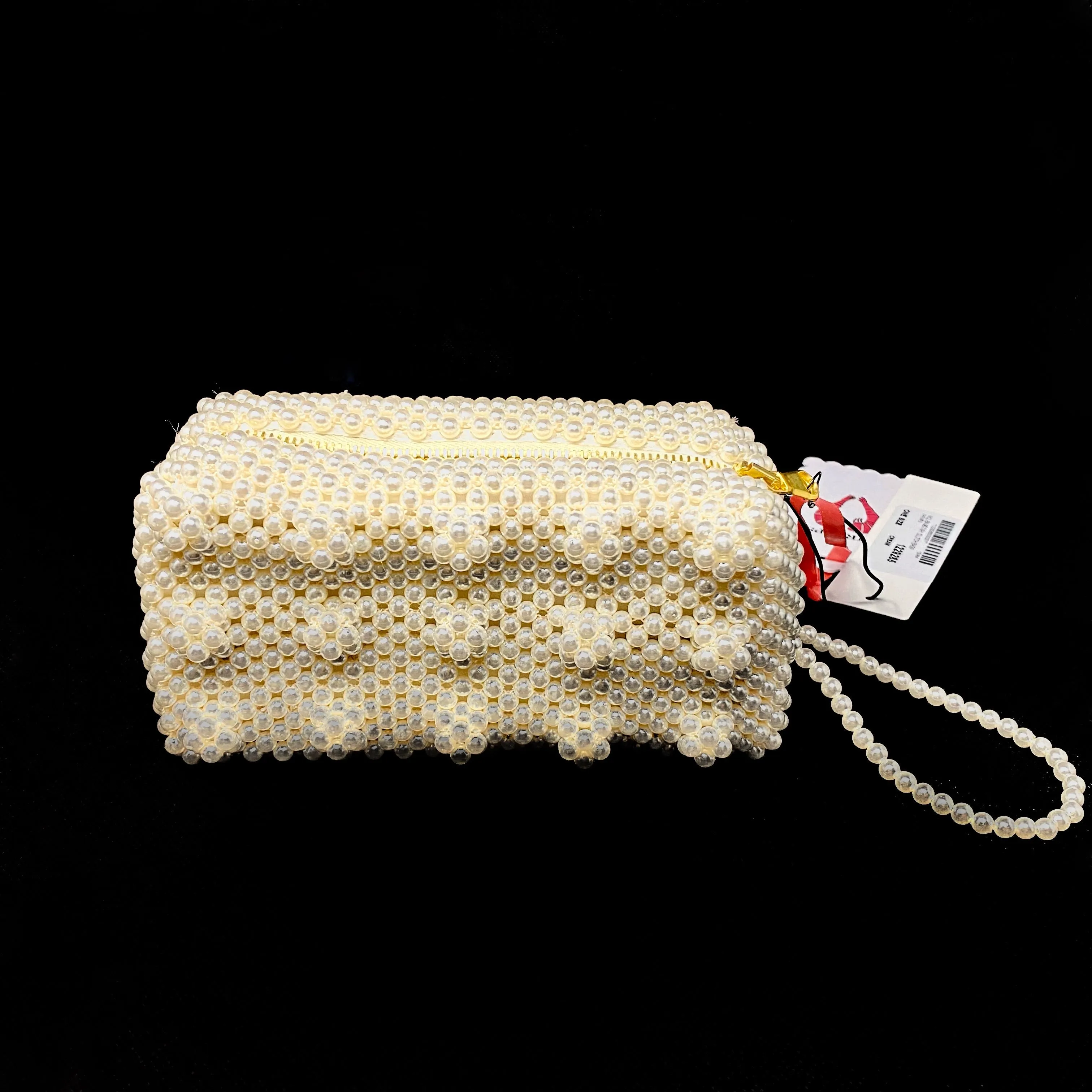 SHRIMPS Molly Faux Pearl Mini Bag Clutch