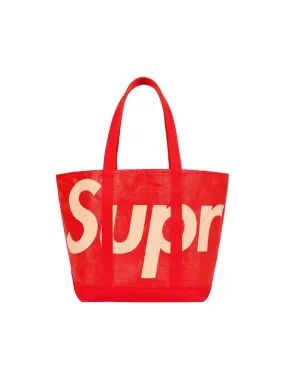 Supreme Raffia Tote Bag Red [SS20]