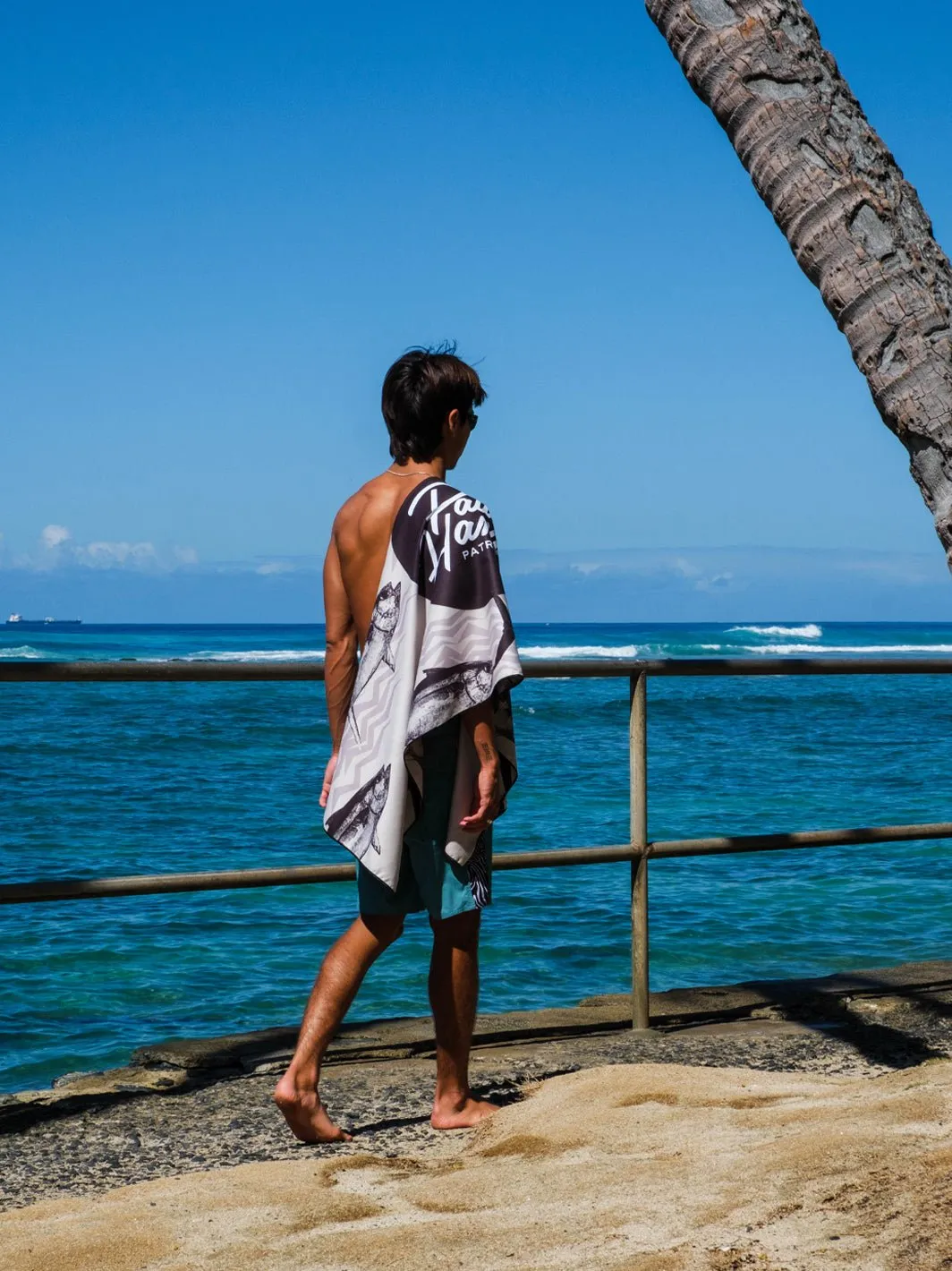 T&C Surf Pau Hana Microfiber Towel