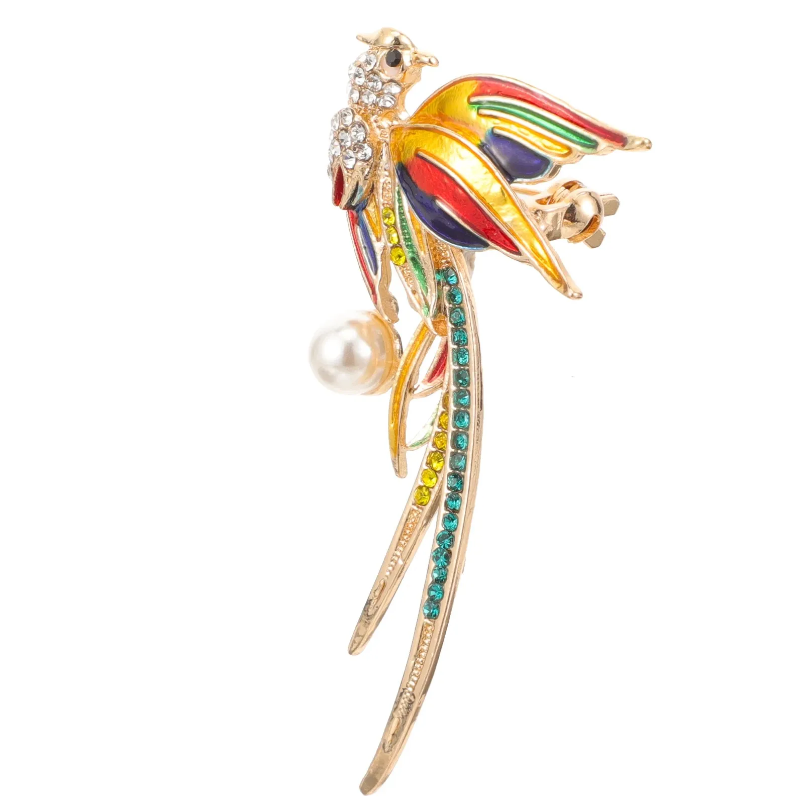 The Firebird Brooch Pin