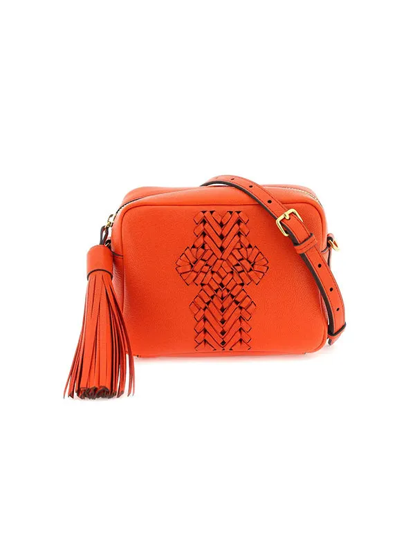 The Neeson Cross Body in Flame Red