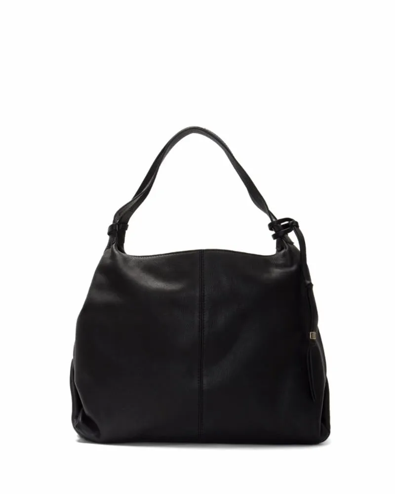 Vince Camuto Handbag CORIN TOTE BLACK/INDIO PEBBLE