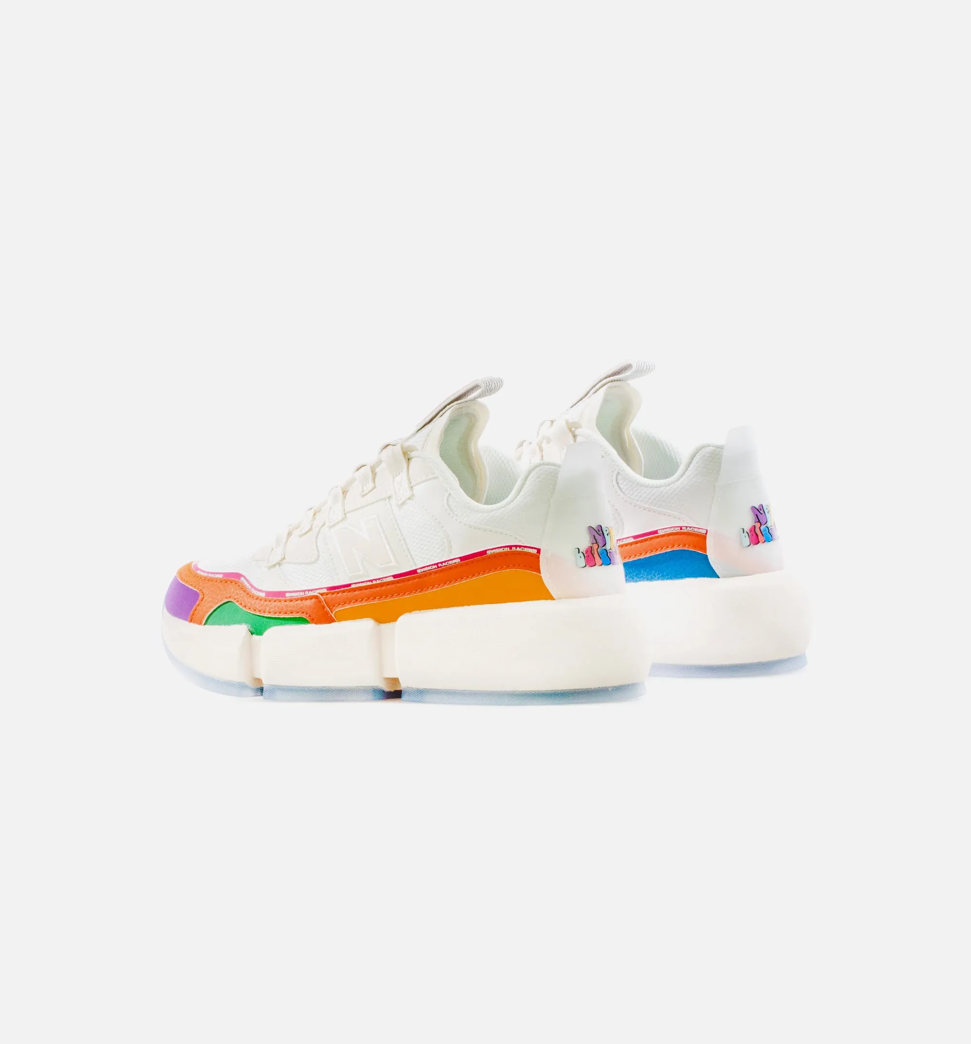 Vision Racer Trippy Summer Mens Lifestyle Shoe - White/Orange