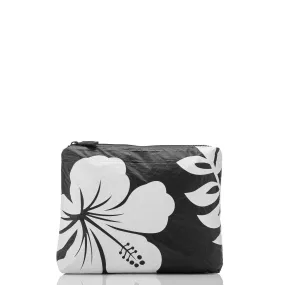 Waipio Small Pouch / White & Black