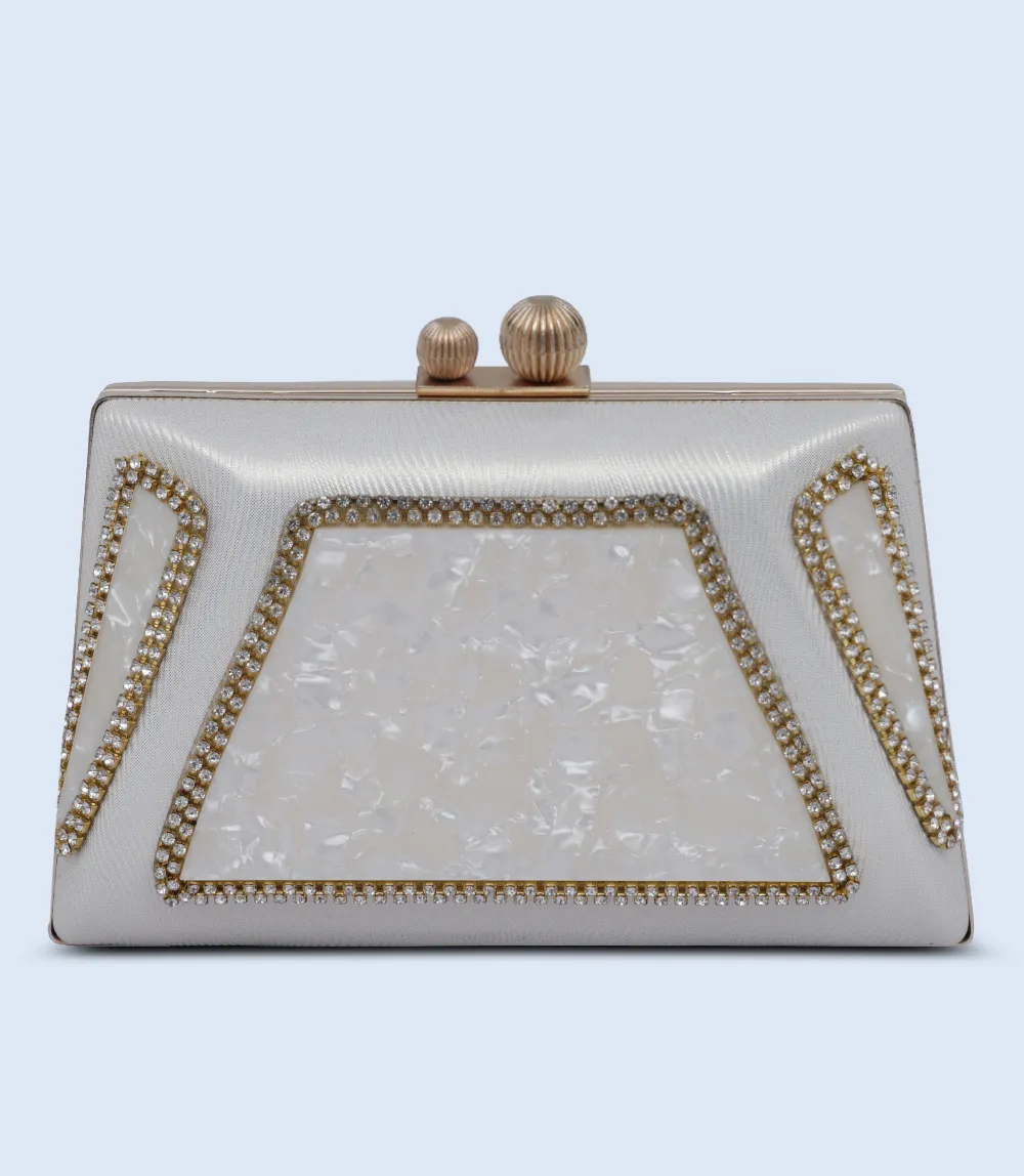 WB2503-PEARL-Women Snazzy Clutch